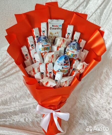 Букет из киндеров