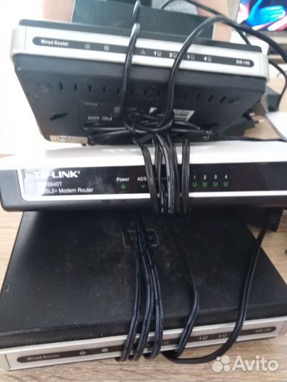 Роутер проводной DIR 100, adsl2