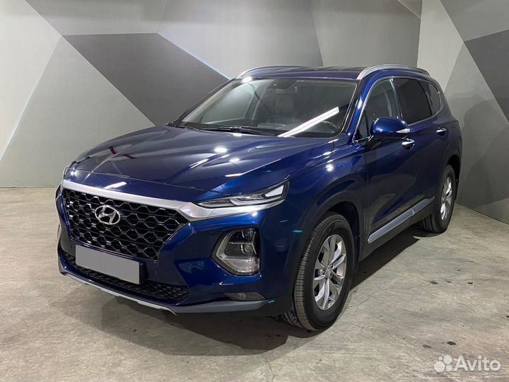 Hyundai Santa Fe 2.2 AT, 2019, 76 358 км