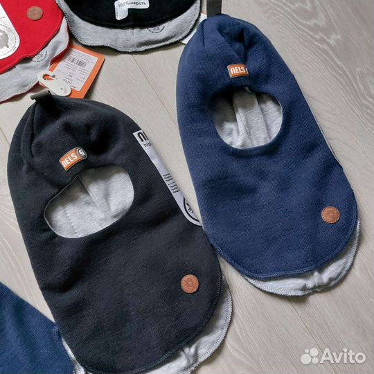 Шапка шлем Nels для мальчика