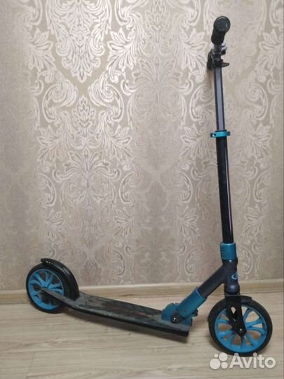 Самокат синий techteam tt meteor 210