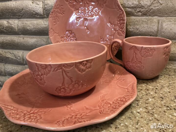 Набор посуды Fitz and floyd, серия Гортензия