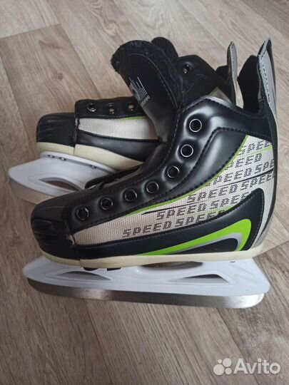 Коньки раздвижные, размер 32-35