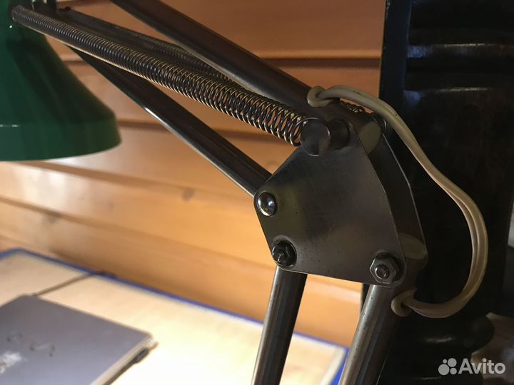 Винтажная лампа настольная чертежная СССР (ретро)