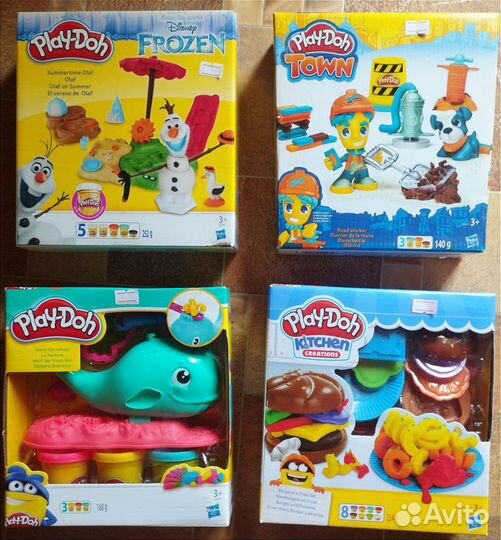 Play-Doh,оригинал,Хасбро,Hasbro,плей до,пластилин