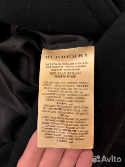 Пальто burberry оригинал