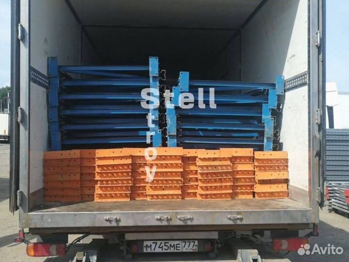 Стеллажи металлические б/у