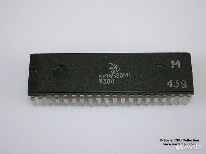 Процессор кр1858вм1 (Z80 CPU)