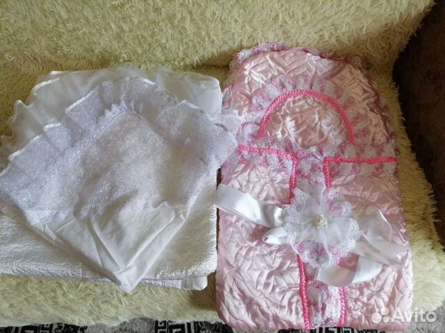 Конверт на выписку для девочки