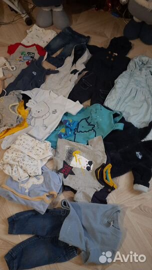 Большой пакет на мальчика mothercare, next, zara