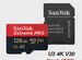Карта памяти microSD SanDisk Extreme Pro 128 Gb