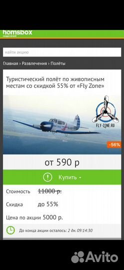 Полет на самолете