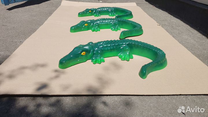 Крокодил из бетона