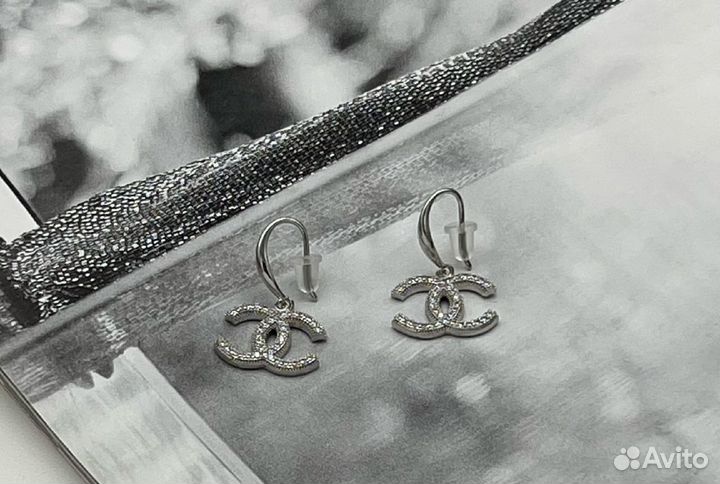 Серьги Chanel