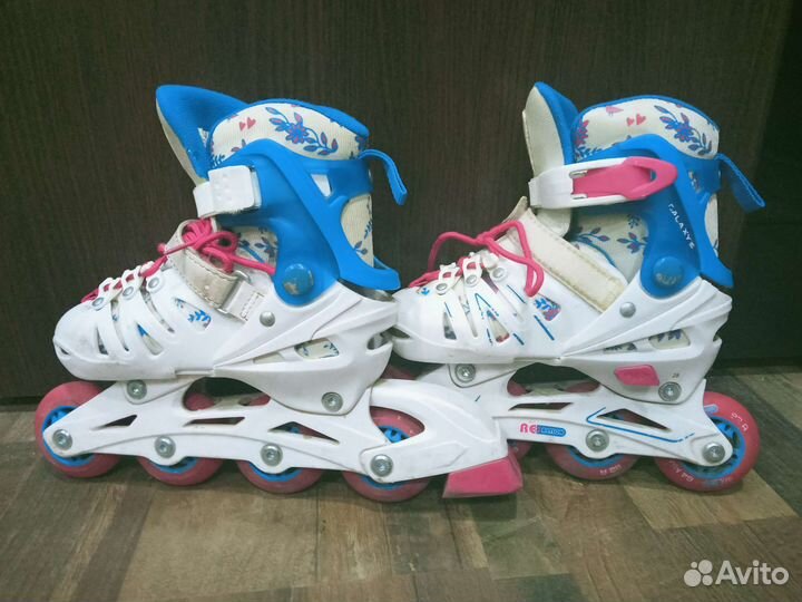 Роликовые коньки детские раздвижные