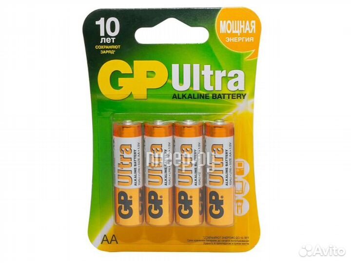 AA - GP Ultra Alkaline 15А 15AU-CR4 Ultra 40/1