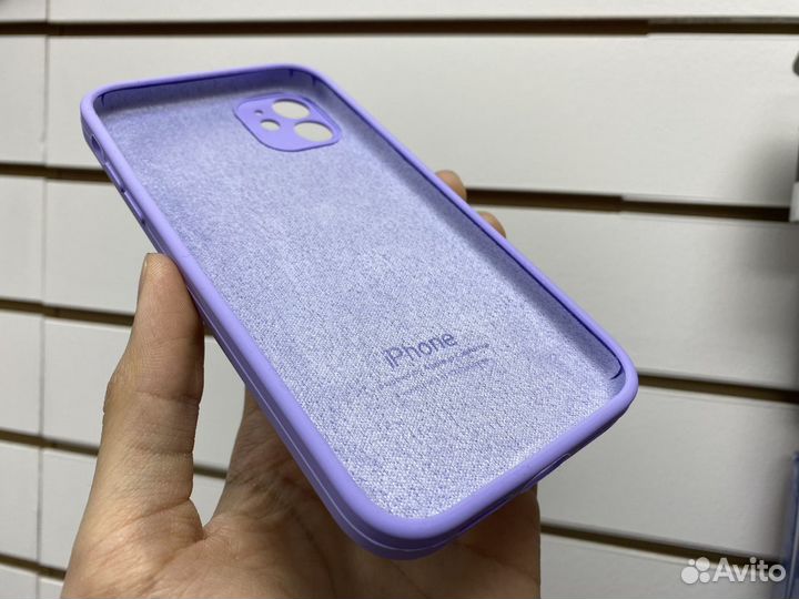 Чехлы на iPhone 11 под iPhone 12 квадратные