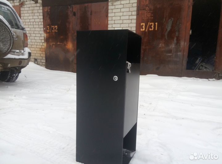 Урна для мусора уличная с замком