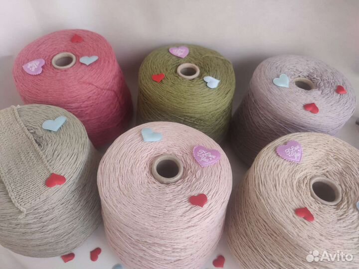 Бобинная пряжа Италия