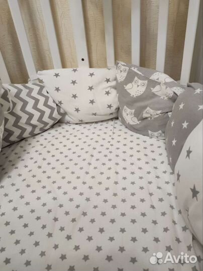 Бордюры. Кокон. Постельное детское белье. Конверт