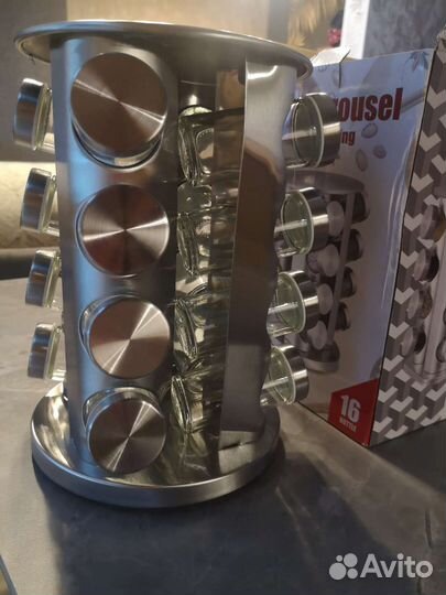 Набор банок для специй новая