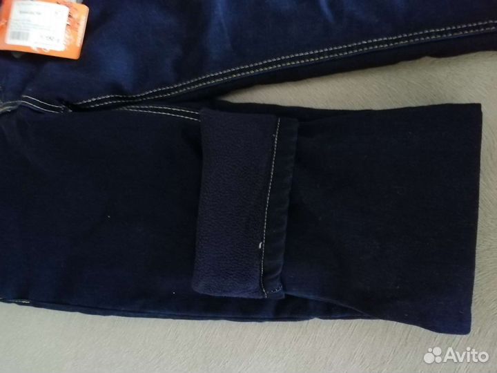 Тёплые джинсы для девочек