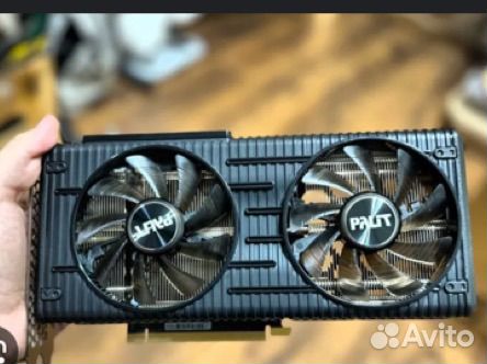 Видеокарта rtx 3060ti 8GB palit dual