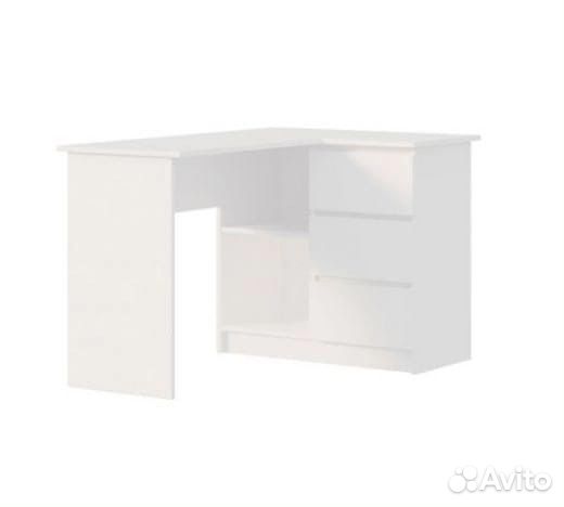 Компьютерный стол белый новый