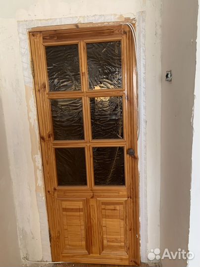 Двери межкомнатные деревянные бу