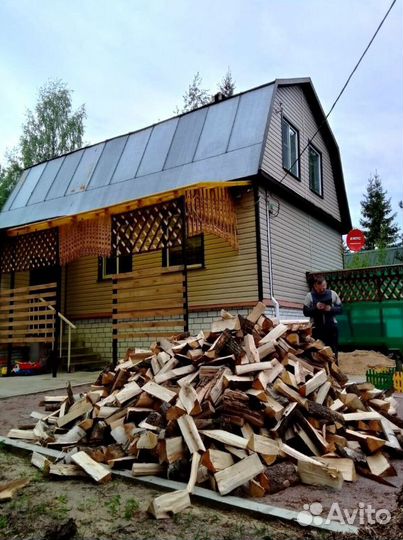 Дрова Осина подготовленные с доставкой любого объе