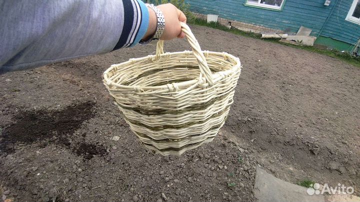 Корзина плетеная для грибов