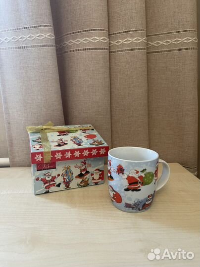 Новогодняя подарочная кружка