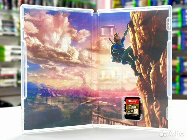 The Legend of Zelda: Breath of the Wild обложка 2