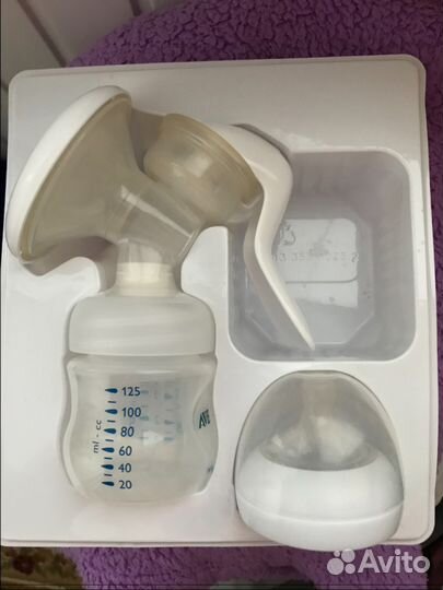 Молокоотсос ручной avent б/у