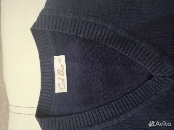 Жилетка трикотажная для мальчика 140 рост