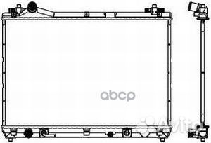 Радиатор двигателя 34318501 Sakura