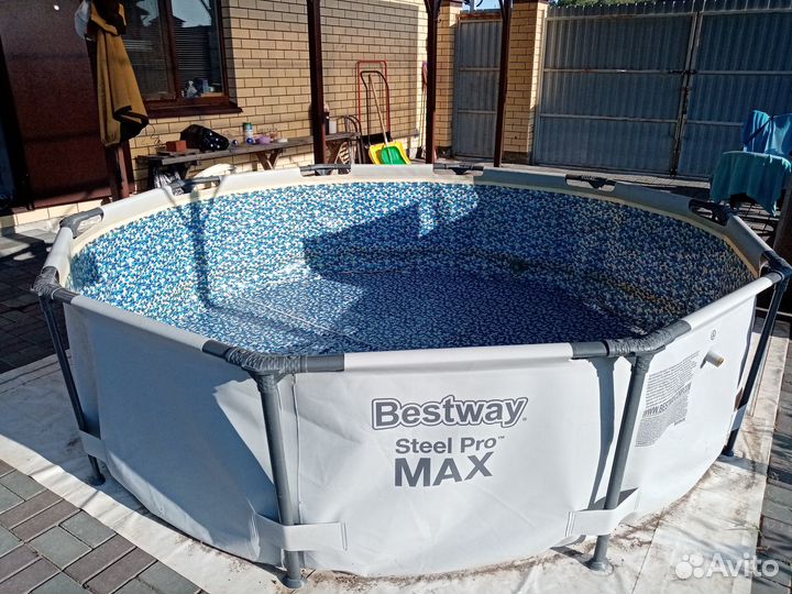 Каркасный бассейн bestway steel pro max