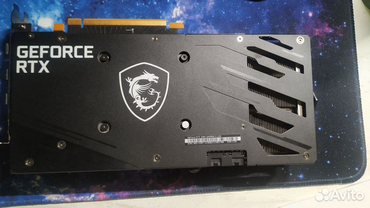 Видеокарта MSI GeForce RTX 3060 gaming X 12Гб