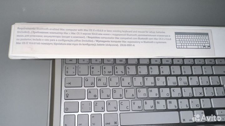 Клавиатура Apple Bluetooth Magic Keyboard (A1314)