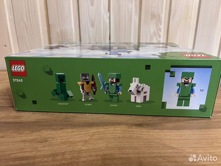 Lego 21243 новый Minecraft