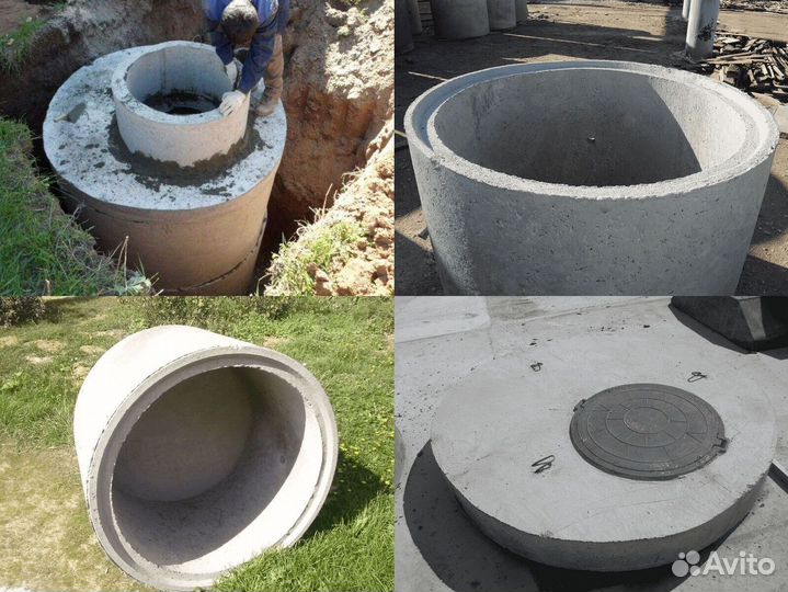 Септик под ключ из жби колец
