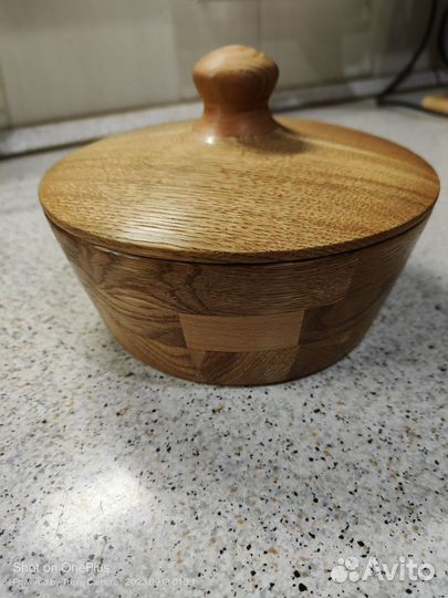 Посуда из дерева ручной работы