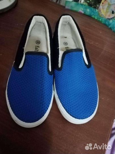 Слипоны 30 для мальчика