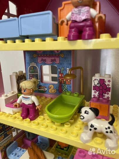 Lego duplo кукольный дом животные