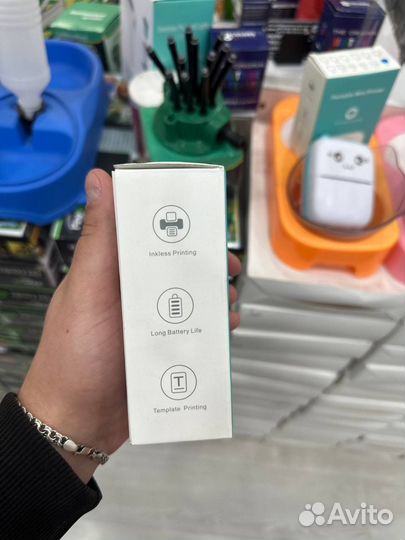 Ручной принтер(Bluetooth;без чернил)