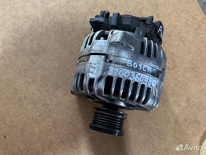 Генератор 120А Renault 1.5dci К9К Меган Сценик