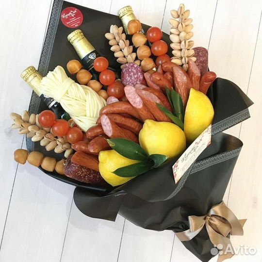 Съедобные букеты для мужчин и женщин