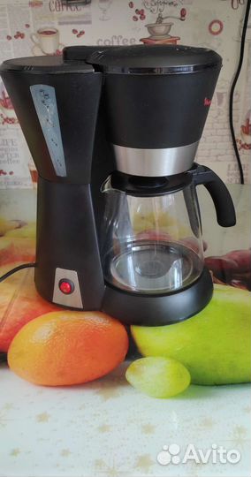 Кофеварка капельная moulinex type fg211
