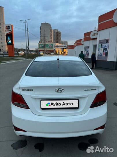 Hyundai Solaris 1.6 МТ, 2015, 168 000 км