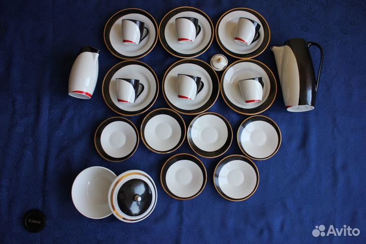 Кофейный сервиз Пингвины офз СССР. Редкий